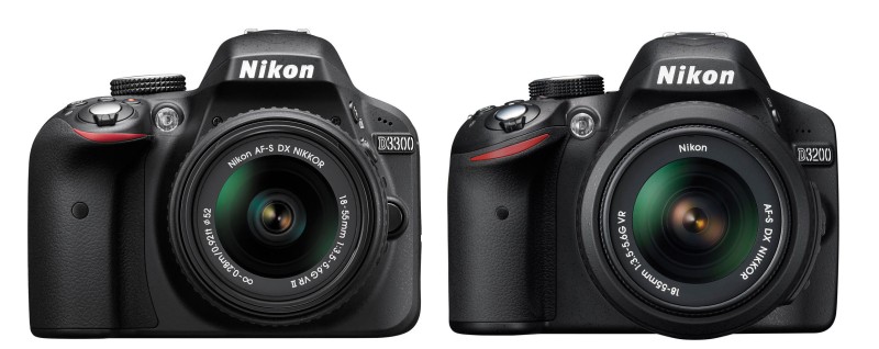Nikon-D3300-vs-D3200