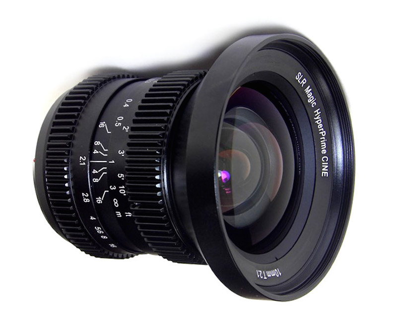SLR Magic 10mm T2.1 HyperPrime CINE Lens Test Videos - Daily Camera News