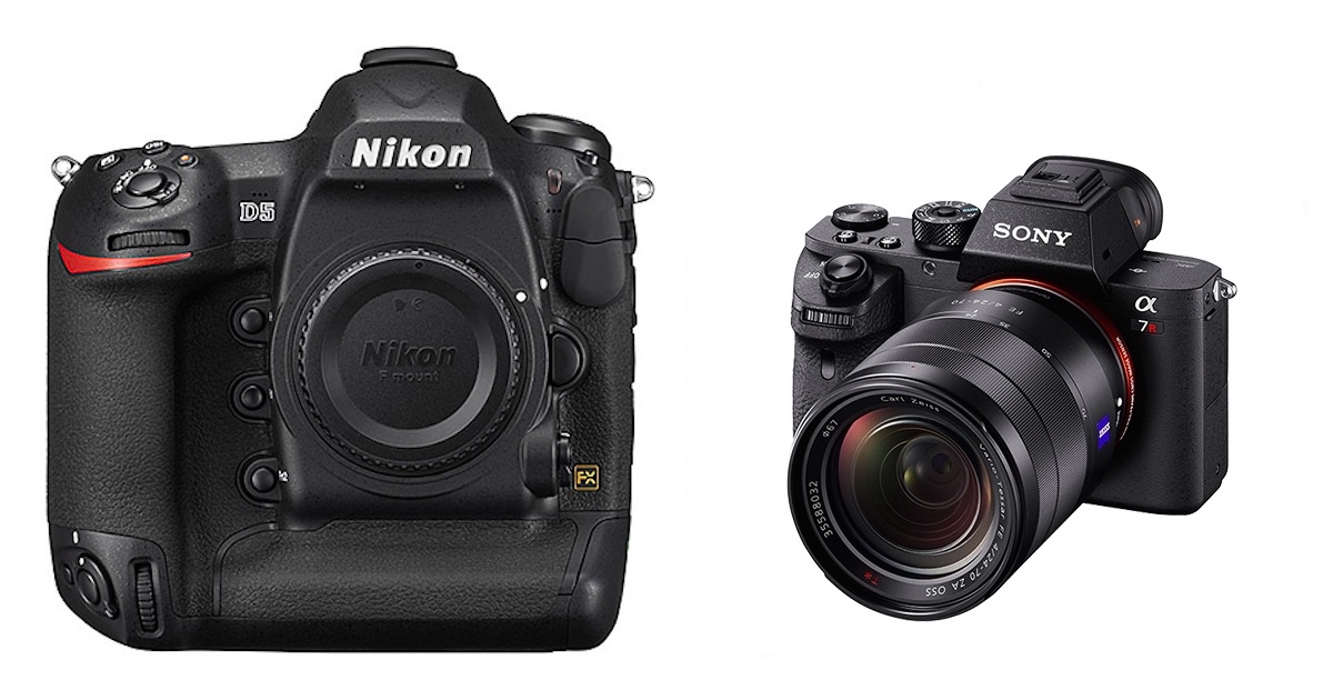 Nikon-D5-vs-Sony-A7RII