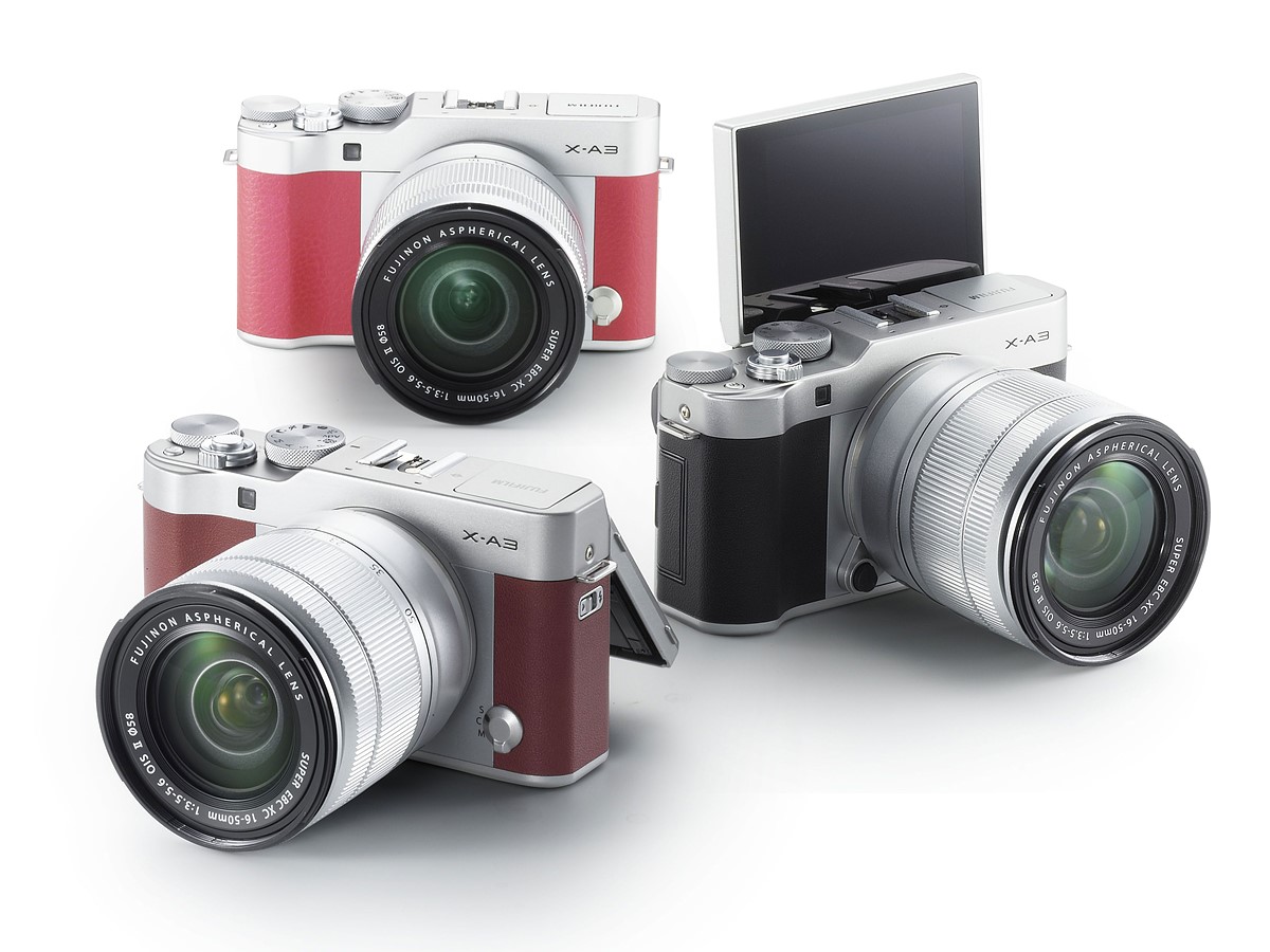 Fujifilm X-A3 camera officially announced with new sensor