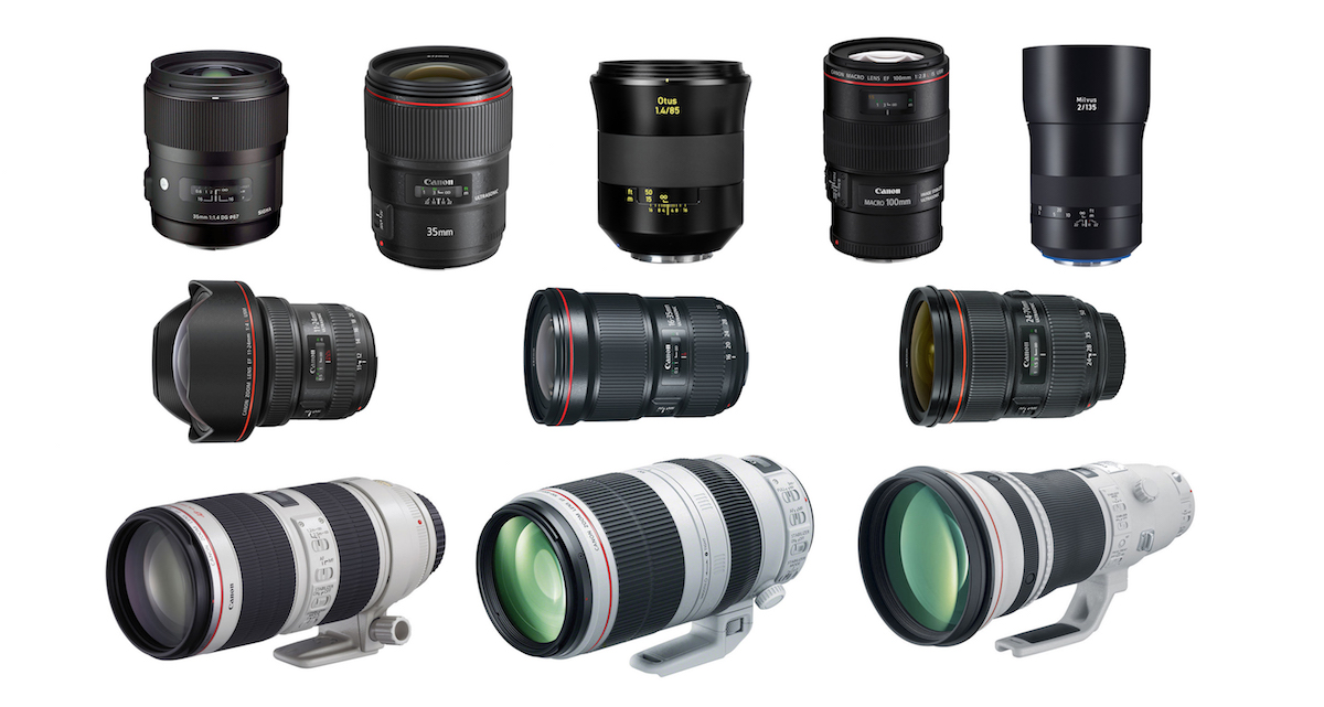 Best Lenses for Canon EOS 5D Mark IV DSLR Camera
