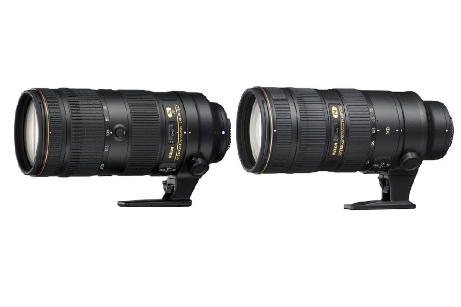 Nikon 70-200mm f/2.8E FL ED VR vs 70-200mm f/2.8G ED VR II comparison
