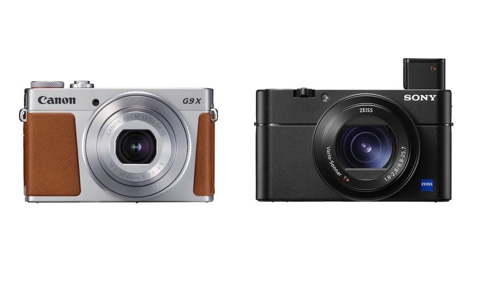 Canon G9 X Mark II vs Sony RX100 V Comparison