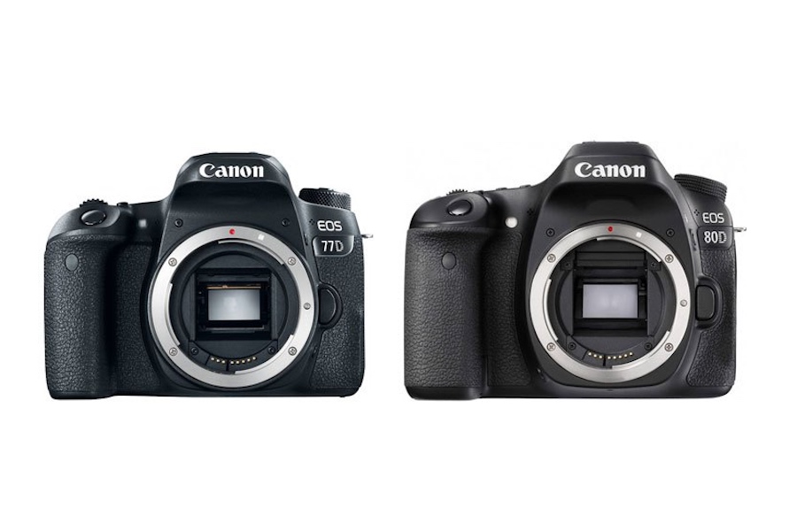 Canon 77D vs Canon 80D Comparison