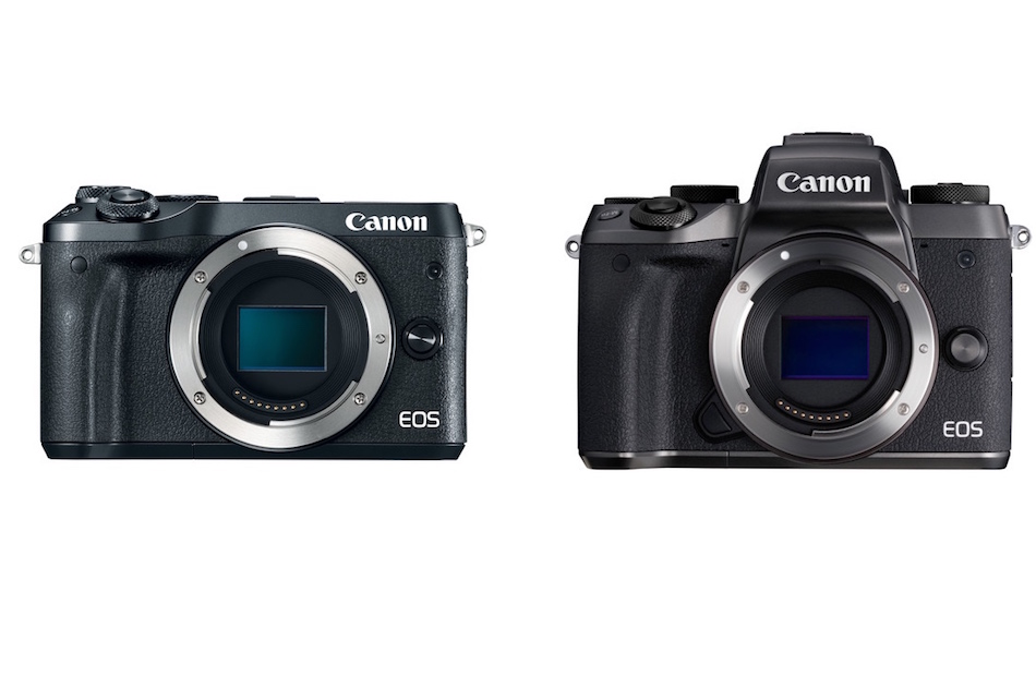 Specifications Comparison of Canon EOS M6 vs EOS M5 Cameras