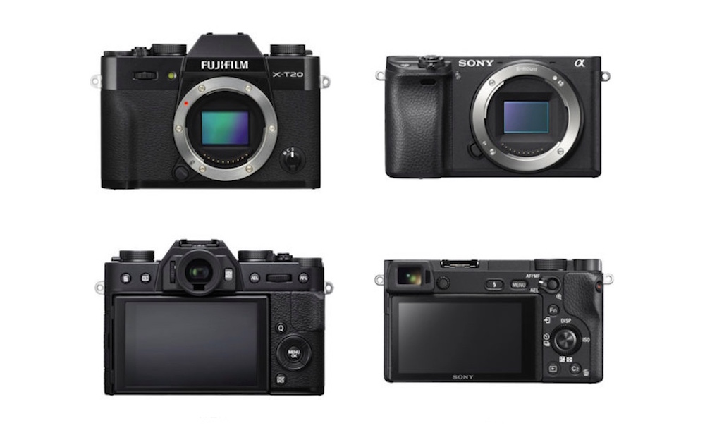 Fujifilm X-T20 vs Sony A6500 Comparison