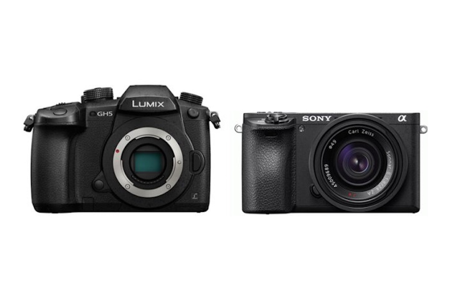 Differences between the Panasonic GH5 vs Sony A6500 cameras