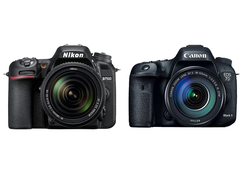Nikon D7500 vs Canon 7D Mark II – Comparison