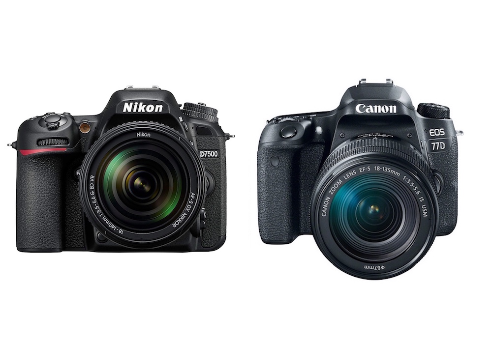 Nikon D7500 vs Canon 77D – Comparison