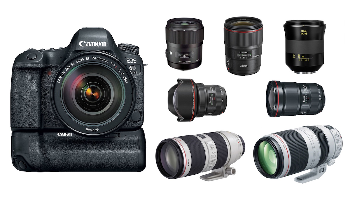 Best Lenses for Canon EOS 6D Mark II