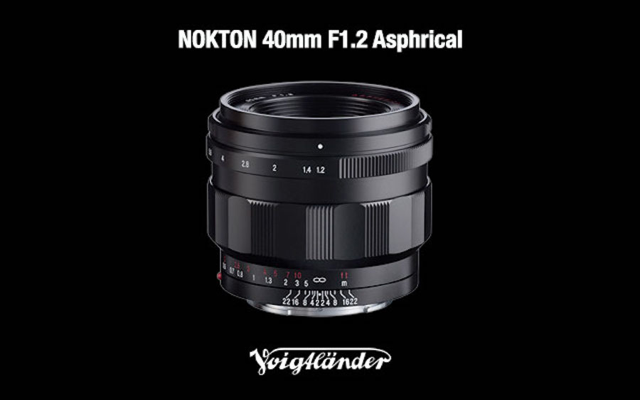 Voigtlander Nokton 40mm f/1.2 Lens Announced for Sony E-Mount