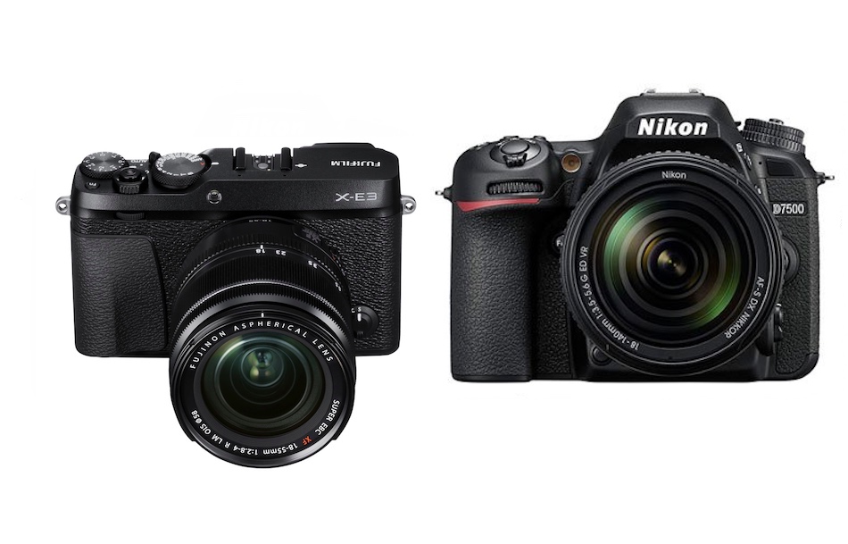 Fujifilm X-E3 vs Nikon D7500 – Comparison