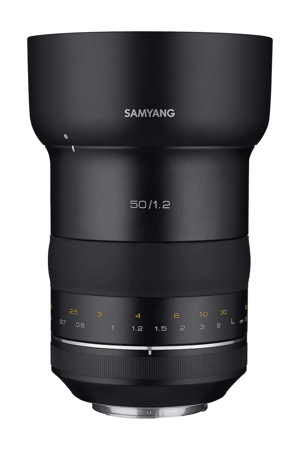 Samyang XP 50mm F1.2 Lens Announced for Full Frame Canon DSLRs