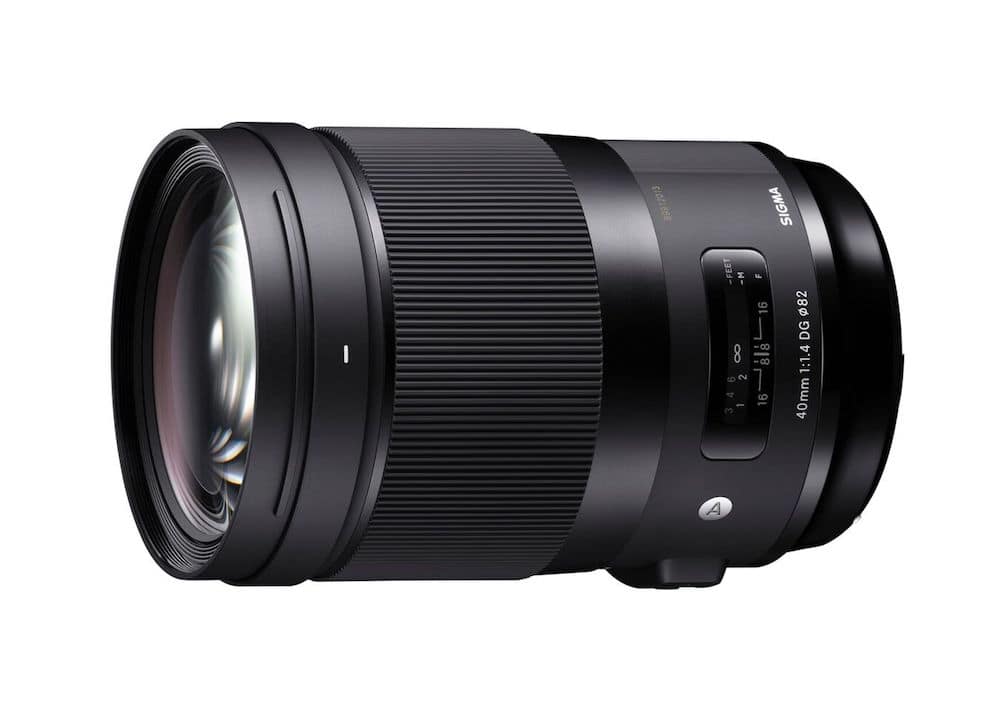Sigma 40mm f/1.4 Art Lens for $1,399, 56mm f/1.4 DC DN C for $479, Available for Pre-order