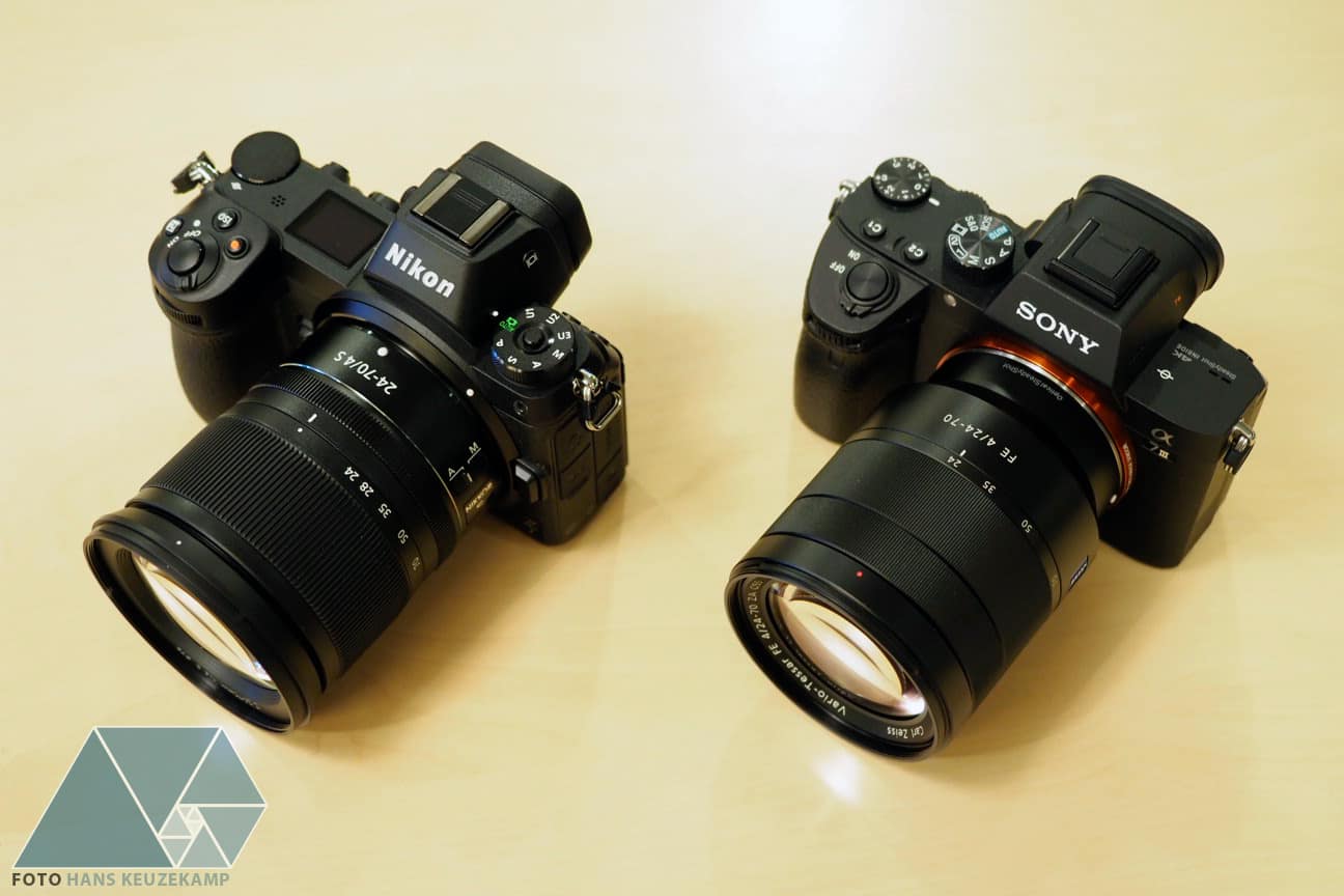 Canon EOS R vs Nikon Z7 vs Sony A7 III Side by Side Comparison
