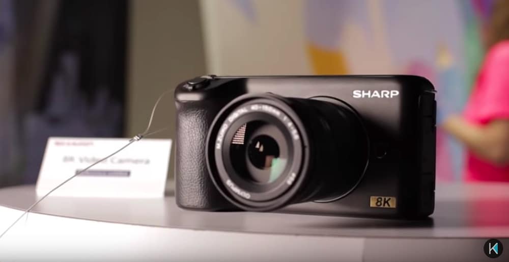 Sharp 8K Micro Four Thirds Camera Price $2,800 - $3,700