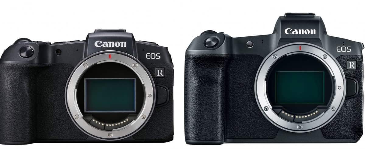 Canon EOS RP vs Canon EOS R - Comparison