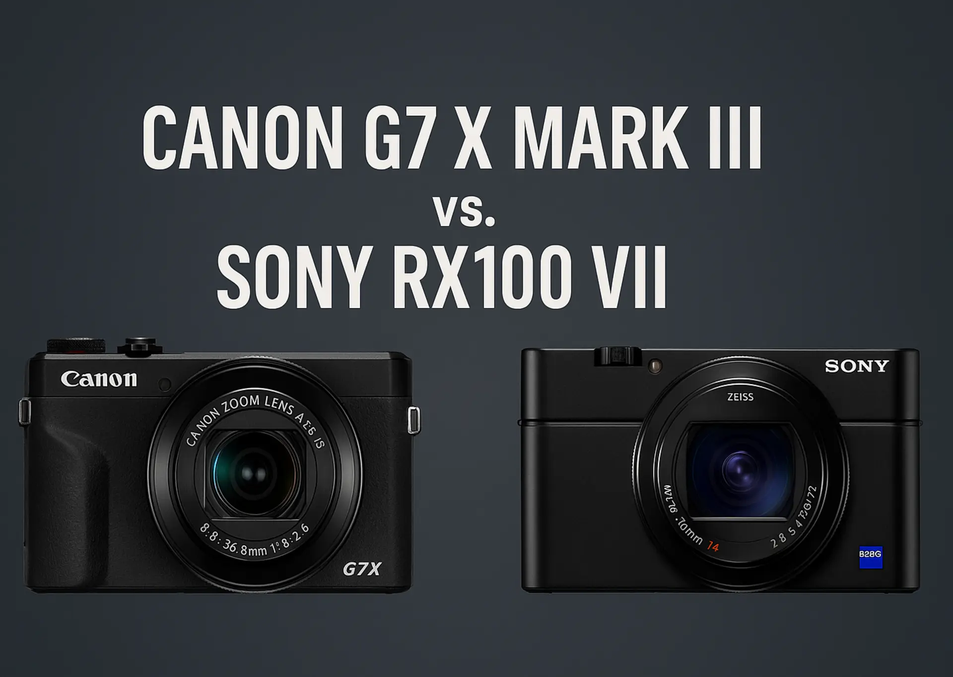 Canon G7 X Mark III vs. Sony RX100 VII: Which Compact Camera Is Better ...